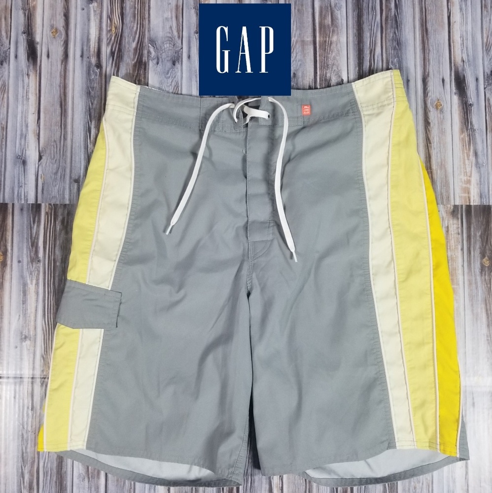 Gap Mens Board Shorts Cargo Pocket G41